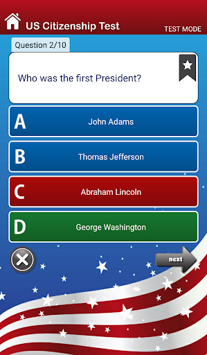 US Citizenship Test 2024 ekran görüntüsü