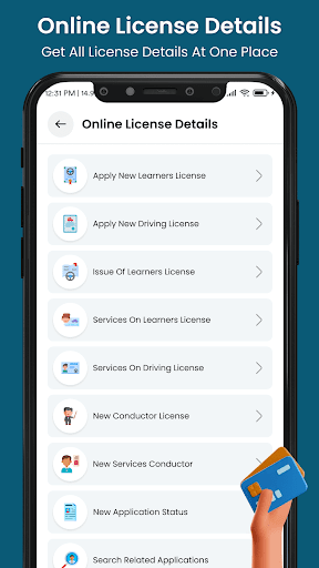 Driving Licence Apply Info ekran görüntüsü