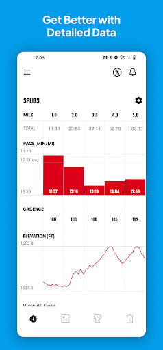 Map My Run GPS Running Tracker ekran görüntüsü