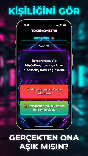 Toksikometre: Aşk İlişki Testi ekran görüntüsü