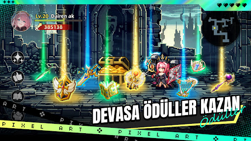 Pixel Saga: Squad RPG ekran görüntüsü