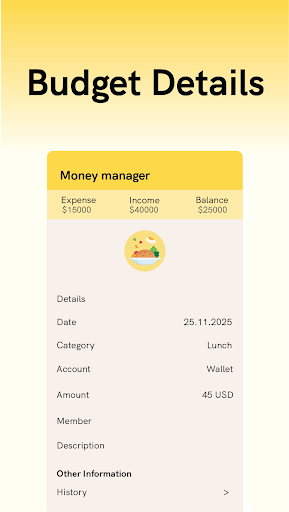 Money Manager: Expense Tracker ekran görüntüsü