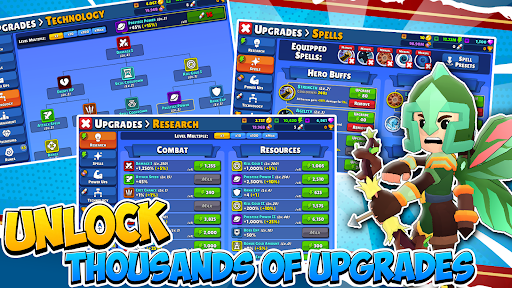 Idle Hero TD Tower Defense RPG ekran görüntüsü