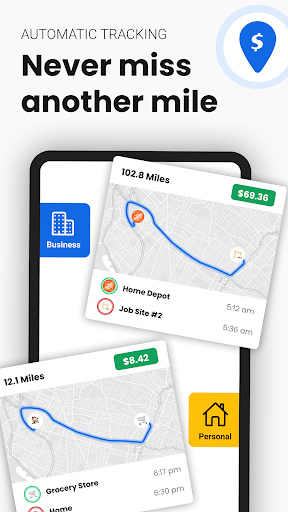 Automatic Mileage Tracker App ekran görüntüsü