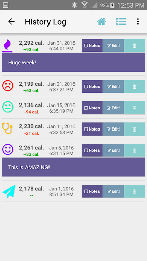 RMR Calculator & Tracker ekran görüntüsü