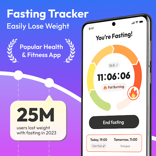 Fasting App & Calorie Counter ekran görüntüsü