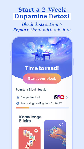 Fountain: Daily Book Summaries ekran görüntüsü