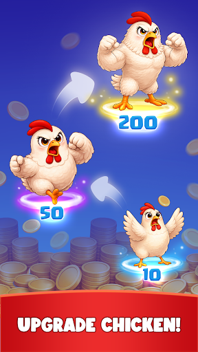 Chicken Rush: Power Clash ekran görüntüsü