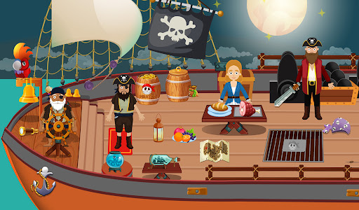 Pretend Play Pirate Ship ekran görüntüsü