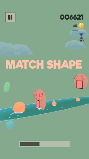 ShapeShift Match Race Run Game ekran görüntüsü