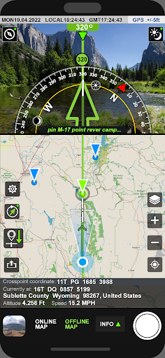 Waypoint Offline GPS Camera ekran görüntüsü