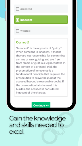 Police Officer Practice Test ekran görüntüsü