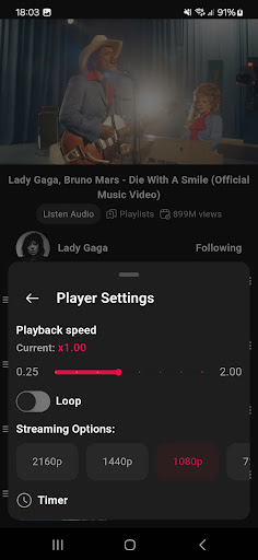 Play Tube ekran görüntüsü