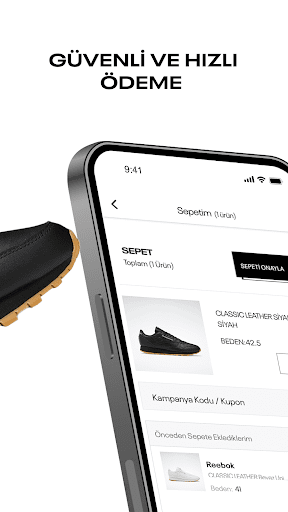 Reebok ekran görüntüsü