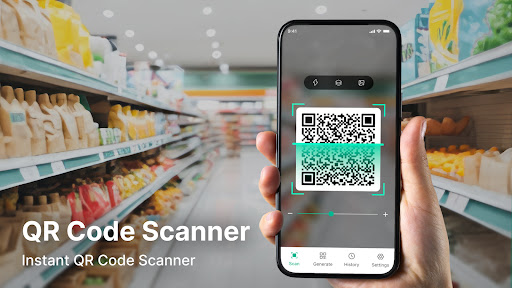 QR & Barcode Scanner: Home ekran görüntüsü