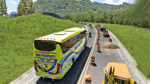 Offroad Bus Driving 3D Game ekran görüntüsü