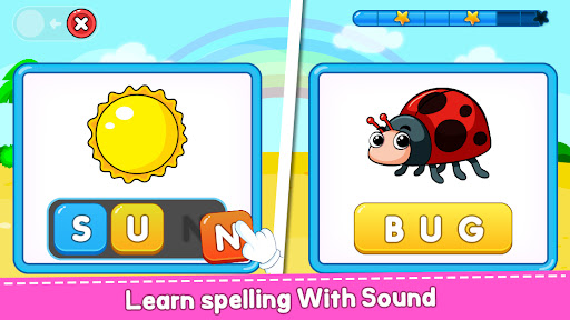 Spelling Games for Kids ekran görüntüsü