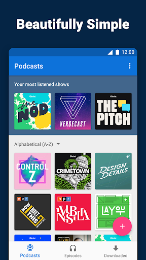PodByte: Podcast Player Audio ekran görüntüsü