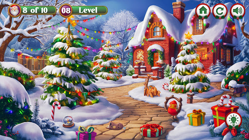 Hidden Object Christmas Santa ekran görüntüsü