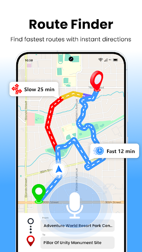 GPS Maps & Driving Directions ekran görüntüsü