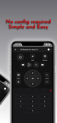 Remote for Atsat tv ekran görüntüsü