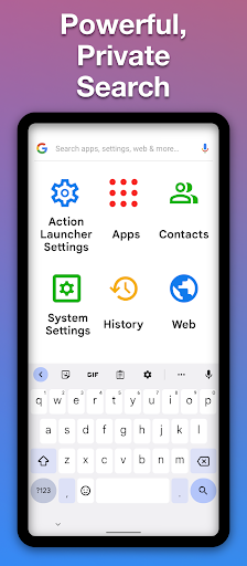Action Launcher ekran görüntüsü