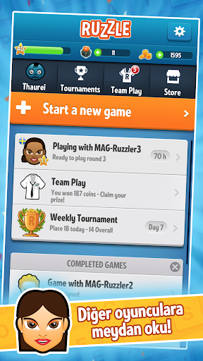 Ruzzle ekran görüntüsü