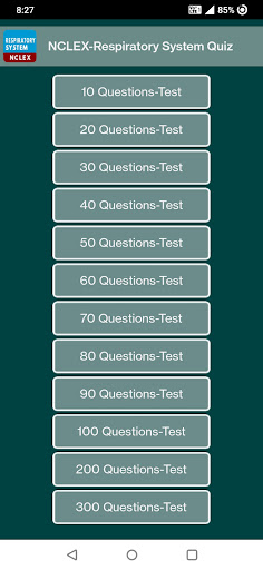 Respiratory System Quiz ekran görüntüsü