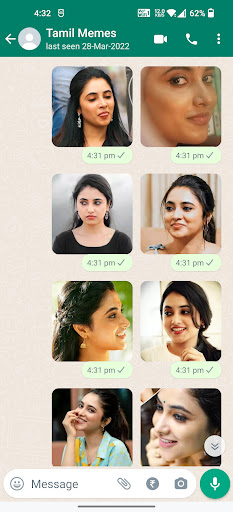 Priyanka Mohan Stickers ekran görüntüsü