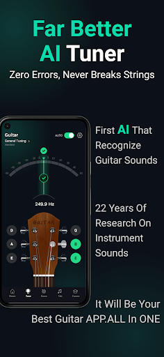 guitar tuner - TunerMate ekran görüntüsü