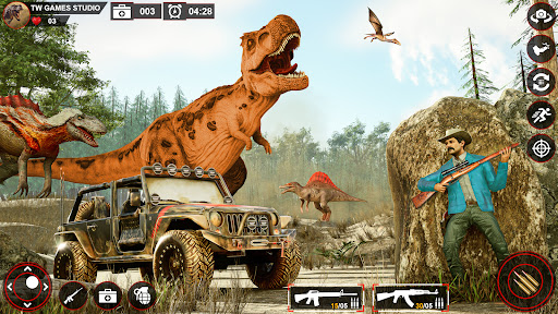Dino Transporter Truck Games ekran görüntüsü