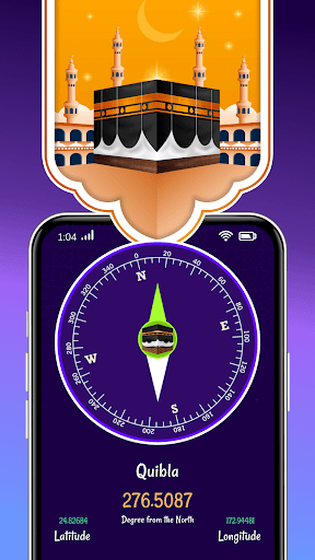 Qiblah Compass: Prayer Timings ekran görüntüsü