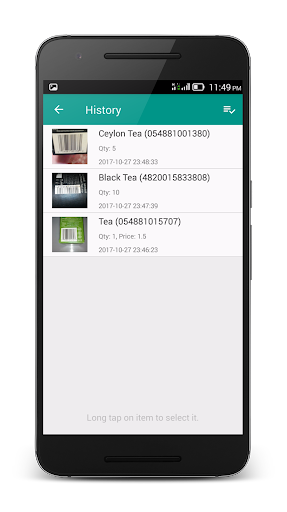 Simple QR Barcode Scanner ekran görüntüsü