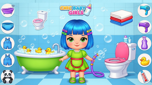 Baby Hairs Care: Dress Up Game ekran görüntüsü