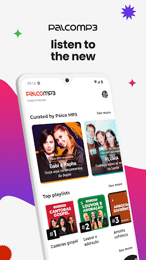 Palco MP3: Listen and download ekran görüntüsü