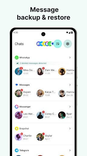 Invis: Restore deleted message ekran görüntüsü