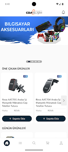 CDA BİLİŞİM ekran görüntüsü
