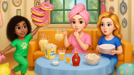 BFF Kızlar Pijama Partisi ekran görüntüsü