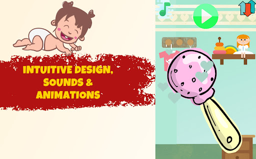 Baby Rattle Game for Infants ekran görüntüsü