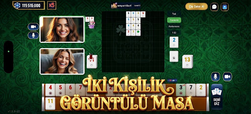 101 Okey Görüntülü ekran görüntüsü