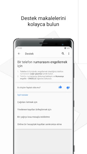 Sony | Support for Xperia ekran görüntüsü
