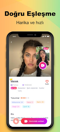 Aura - Video Sohbet ekran görüntüsü