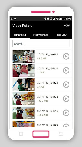 Smart Video Rotate and Flip ekran görüntüsü