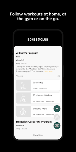 Bones Club ekran görüntüsü