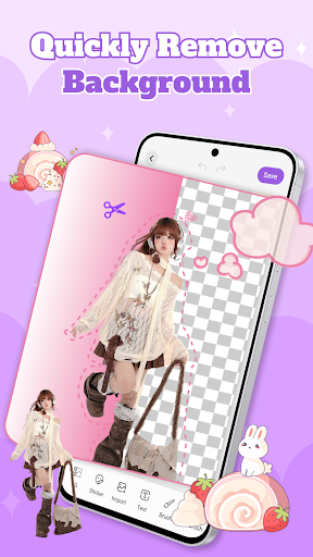 DIY Wallpaper - Collage Editor ekran görüntüsü