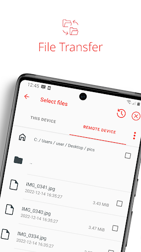 AnyDesk Uzak Masaüstü Yazılımı ekran görüntüsü