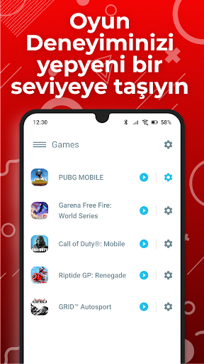 Gaming Mode: Oyun yükseltici ekran görüntüsü