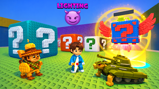 Escape Tsunami: Lucky Block ekran görüntüsü