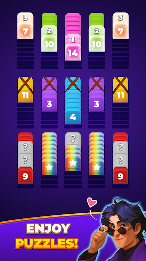 Tile Sort & Merge ekran görüntüsü