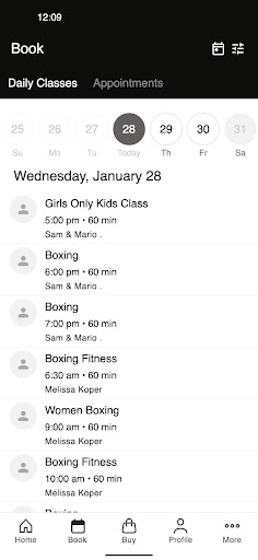 SBT BOXING GYM ekran görüntüsü